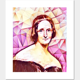 Mary Shelley Pink Portrait | Mary Shelly Artwork 12 Posters and Art